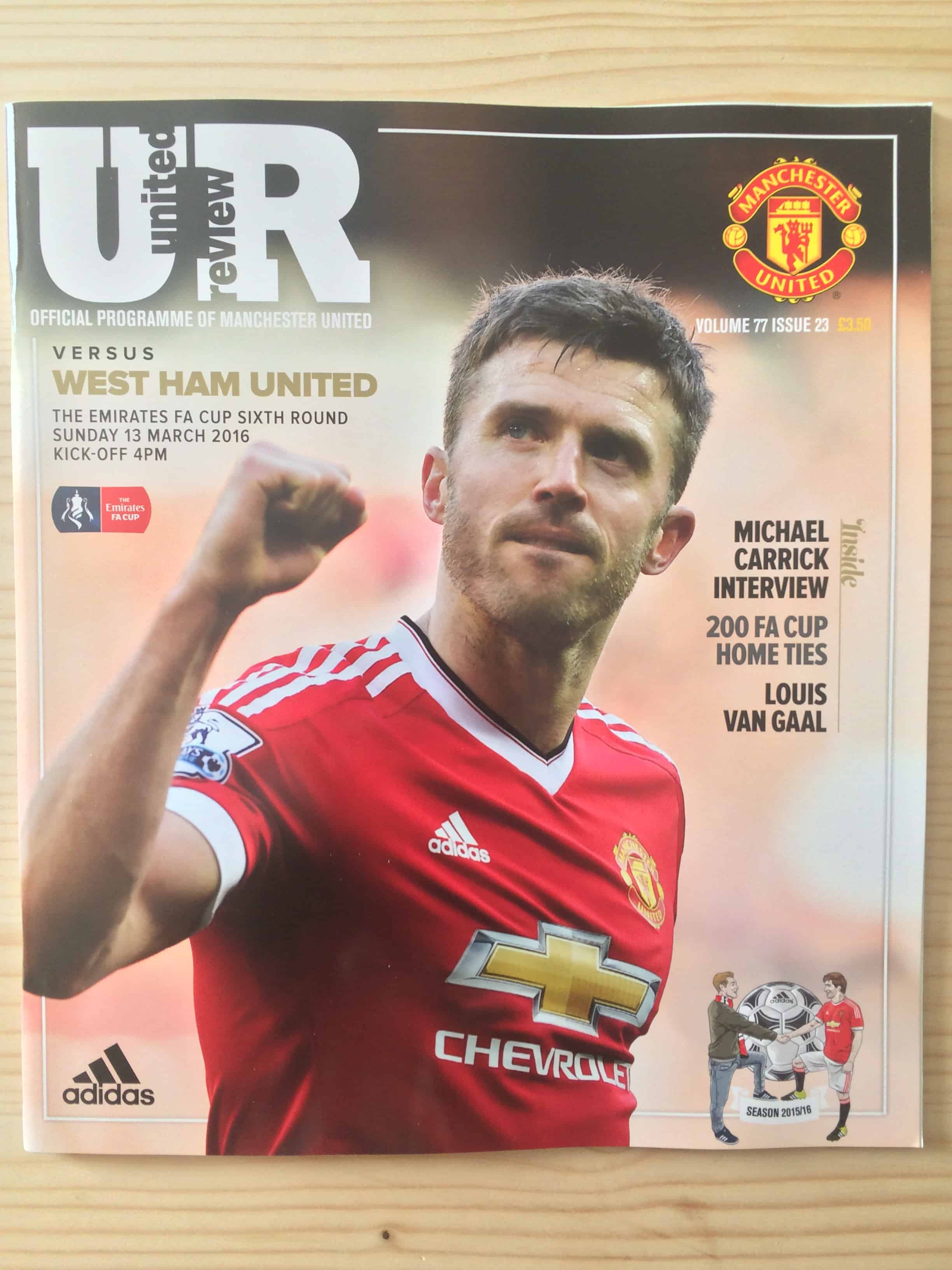 Manchester United FC v West Ham United FC